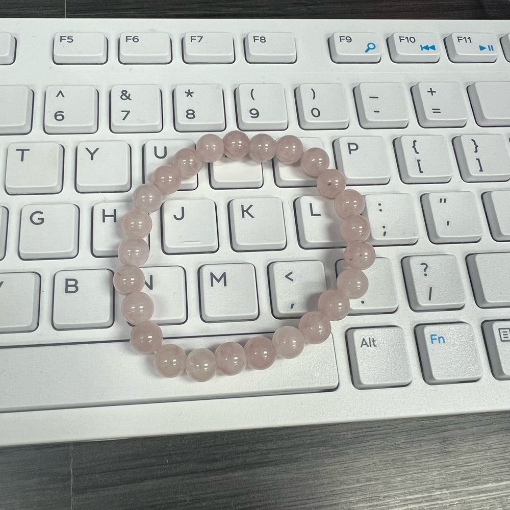 Rose Quartz bracelet - Picture 4 of 4